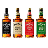 Whisky Jack Daniel's 1L com 4 unidades