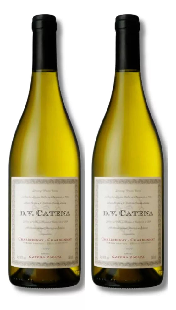 2 Unidades Vinho Argentino Dv Catena - Chardonnay
