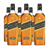 Johnnie Walker Black Label 1 litro (6 Uni.)
