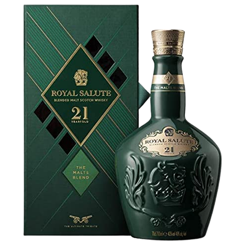 Whisky Escocês Royal Salute The Malts Blend 21 anos 700ml