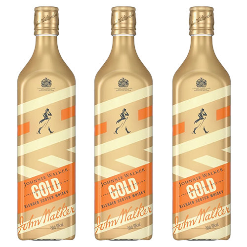 Whisky Escocês Gold Label Icons Edição Limitada - 750ml (3 Uni.)
