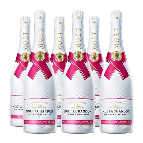 Champagne Moët Y Chandon Ice Imperial Rosé Cx 6 unid.